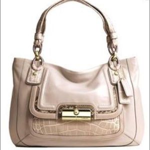 🆑 COACH KRISTEN SPECTATOR RARE PURSE